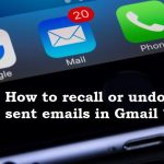 Email Recall or Undo