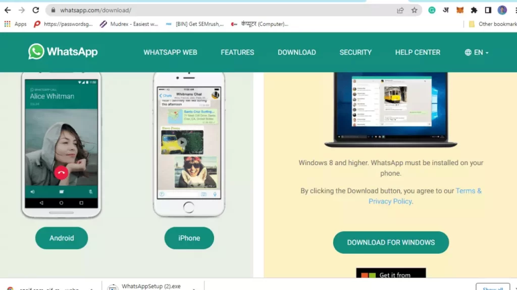 How to Download WhatsApp in Laptop