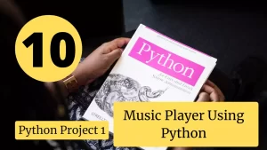 music player using python source code